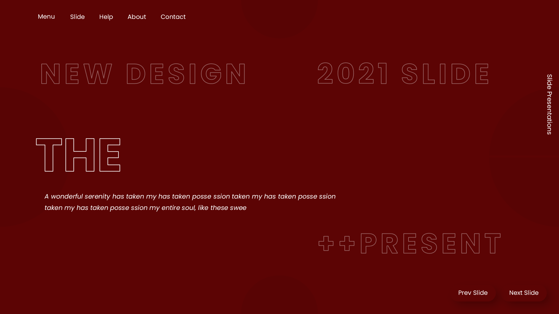 Startup V6 Maroon slide 1